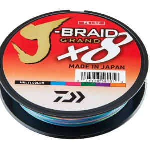 Autentický Daiwa J-Braid Grand X8 0,20mm 16kg 150 Meter Multicolor